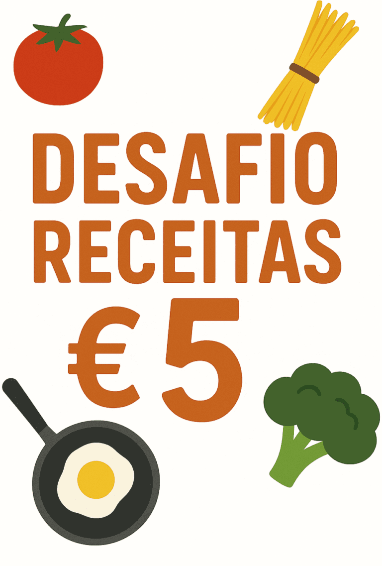 Desafio de 30 Dias de Refeições até 5€ para Começar o Ano a Poupar