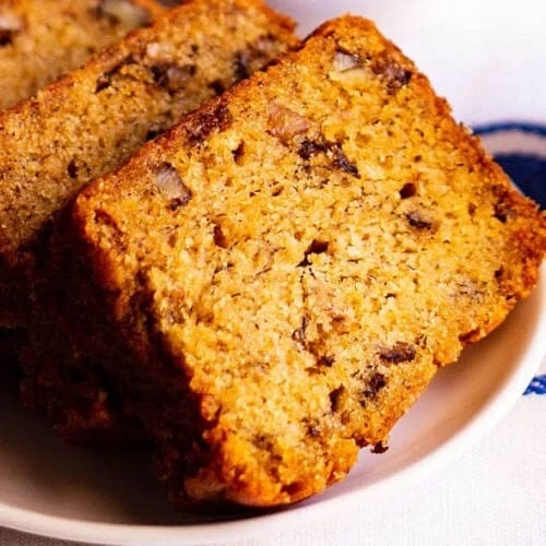 Bolo de Banana Sem Ovos