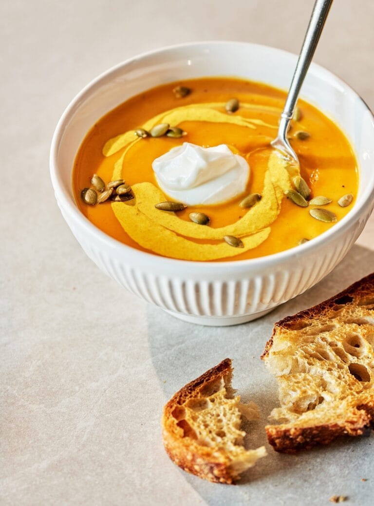 Creme de Batata Doce com Curcuma