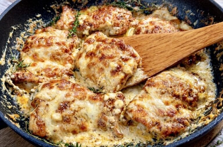 Frango Cremoso com Mostarda e Ervas
